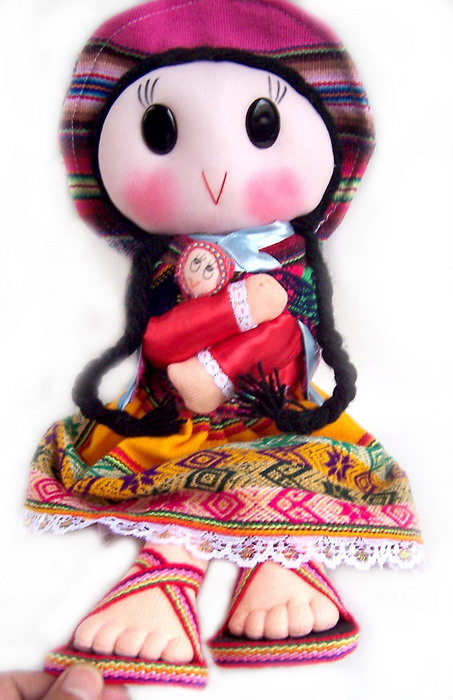 peruvian handmade dolls