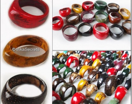900 rings peruvian coconut ethnic