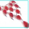 Lot 40 Alpaca Silver Murano Glass Necklaces