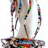 100 Ethnic Bracelets of Bamboo & Ceramic