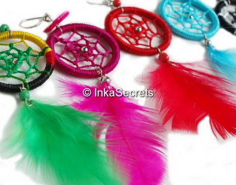 180 pairs dream catcher earrings