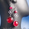 Lot 30 Pairs Murano Glass Alpaca Earrings
