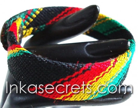 Lot 300 Colourful Manta Cloth Bracelets