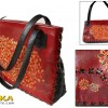 Lot 5 Hangbags of leather – design Inka