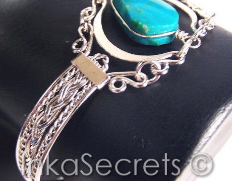 Lot 35 handmade teardrop stone bangles