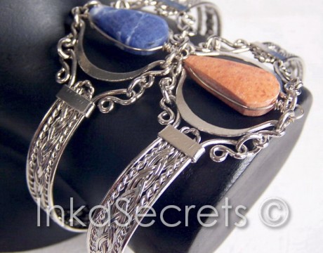 Lot 80 Bracelets semi-precious stone