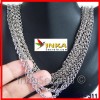 Lot of 250 Chains of alpaca silver