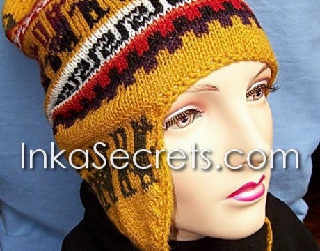 25 Reversible Chullos Alpaca Wool
