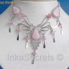 Lot 90 Necklaces with semi precius stones