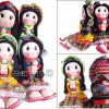 Lot of 10 Handmade Dolls cholita- Artisan