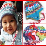 Lot 40 Alpaca “Reversible Chullos” for kids