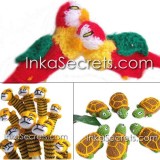 Lot 220 Animals Handknitted Finger Puppets