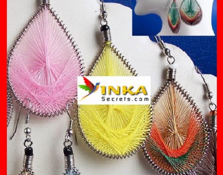 150 Pairs dreamcatcher thread earrings