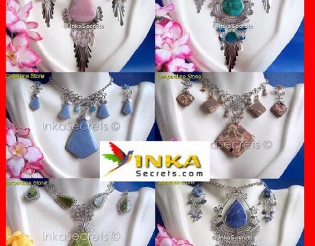 60 Sets Large Necklace Earrings