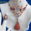 Lot 12 set necklaces earrings rings