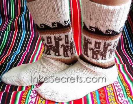 Lot of 30 Alpaca Socks with Alpaca Motive