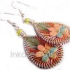 Lot 180 Pairs Thread earrings “Ornament FLOWER”