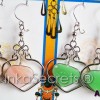 120 pairs Earrings – Heart Semi precious stone
