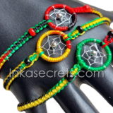 200 Rasta Friendship Bracelets, Dreamcatcher
