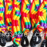 500 Rainbow Friendship Bracelets