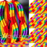 2500 Rainbow friendship bracelets