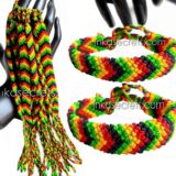 250 Rasta Friendship Bracelet – Arrow Style