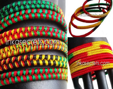 1000 Double-Knotted Rasta Friendship Bracelets