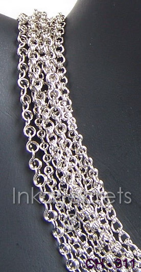 WHOLESALE LOT 110 ALPACA SILVER CHAINS   PERUVIAN  