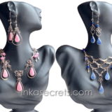 50 Peruvian Stone Necklace & Earrings