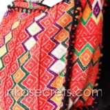 01 Peruvian Wool Shoulder Bag, ‘Orange’