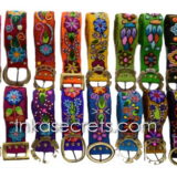 06 Peruvian embroidered belt floral colorful