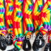 500 Rainbow Friendship Bracelets