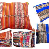 25 Ethnic Peruvian Blanket Pillow Cover