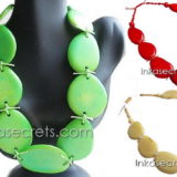 25 Bead Tagua Necklaces