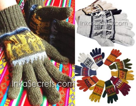 100 Llama Design Alpaca Gloves