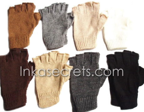 50 Alpaca-Blend Fingerless Gloves