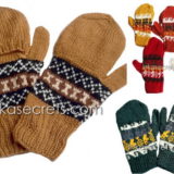 100 Peruvian Convertible Mittens Gloves