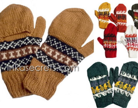 100 Peruvian Convertible Mittens Gloves