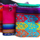 250 Peruvian Manta Textile Jewelry Pouches