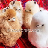 50 Adorable Alpaca Plush Toy with Alpaca Fur