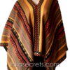 02 Peruvian Traditional Wool Blend Poncho