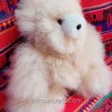 25 Peruvian Baby Alpaca Bear Plush – 8″