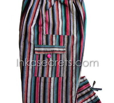 50 Peruvian Stripe Cotton Hippie Pants 50 Peruvian Stripe Cotton Hippie Pants