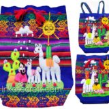 50 Handcrafted Arpillera Backpack for Kids