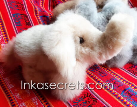 10 Elephant Stuffed Animal with Alpaca Fur 10 Elephant Stuffed Animal with Alpaca Fur