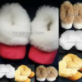 50 Children Alpaca Fur Slippers
