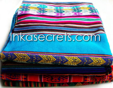 10 Peruvian Blanket Traditional Fabric
