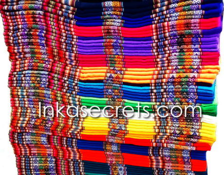 25 Peruvian Blanket Traditional Fabric