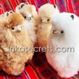 50 Alpaca Stuffed Animal with Alpaca Fur