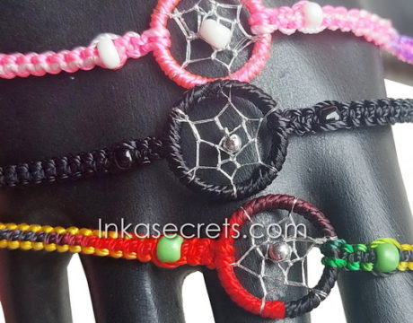 250 Peruvian Dreamcatcher Friendship Bracelet